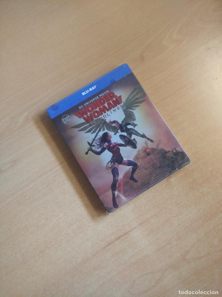Cine: Steelbook Wonder Woman Bloodlines blu ray precintado