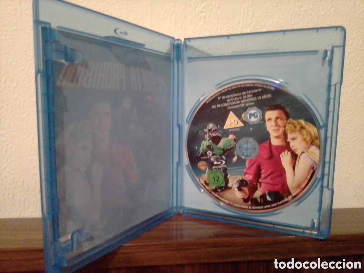 Cine: PLANETA PROHIBIDO. Blu-ray. - Foto 3