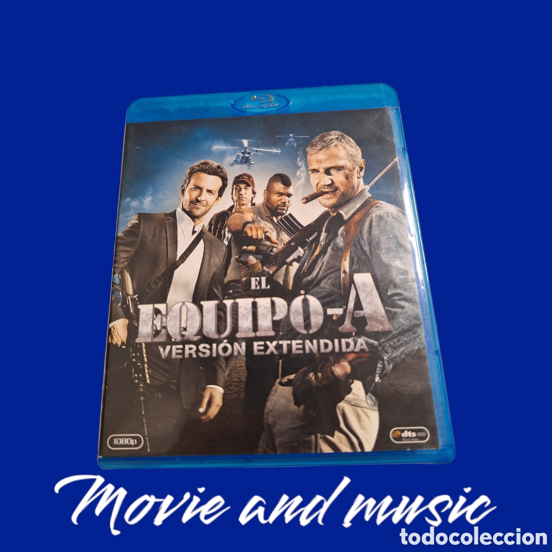 Cine: BRS8 equipo A BLURAY SEGUNDAMANO