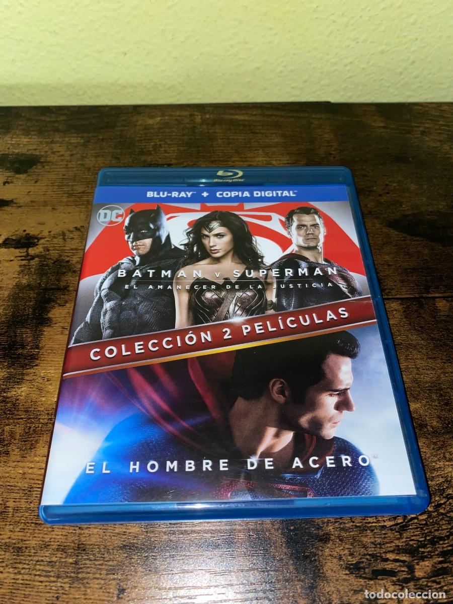 Cine: Pack Batman vs Superman+El Hombre De Acero Bluray