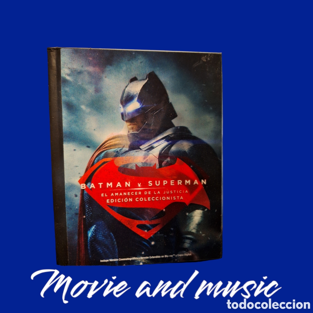 Cine: BRS19 batman vs superman edicion digibook BLURAY SEGUNDAMANO
