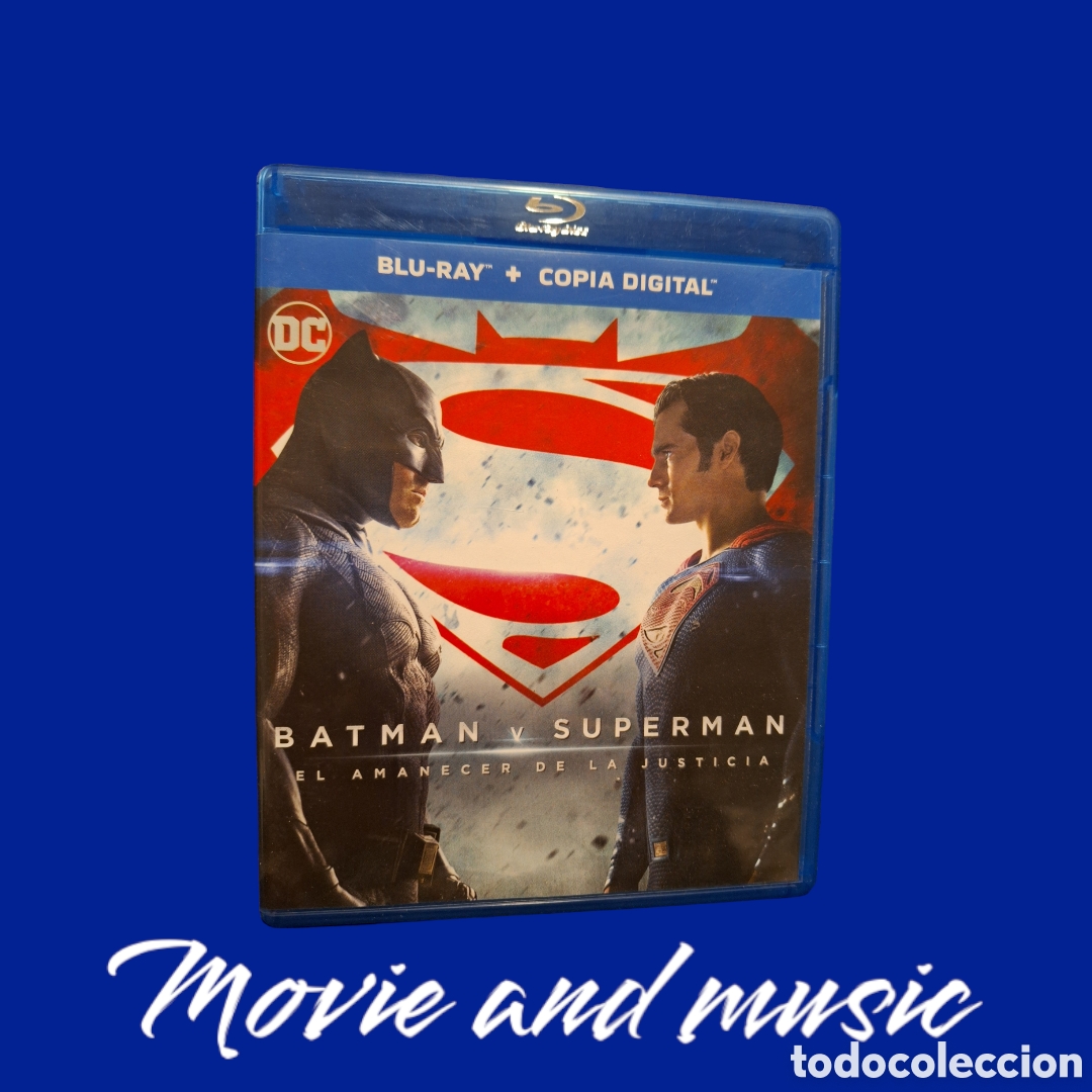 Cinema: BRS14 batman vs superman BLURAY SEGUNDAMANO