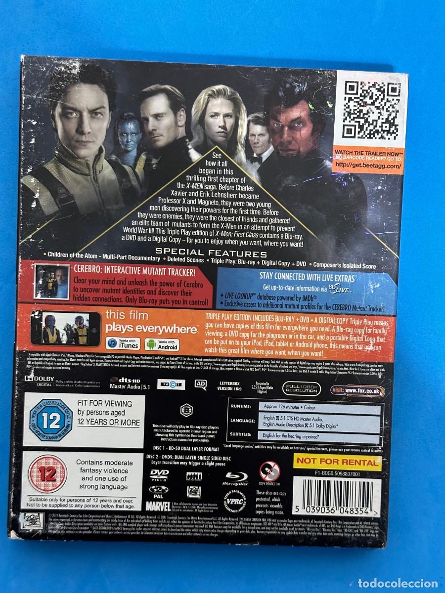 Cine: X-Men: First Class (Blu-ray) 2011/UK - Foto 2
