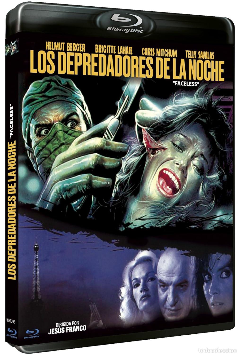 Cine: Los Depredadores de la Noche BD 1988 Faceless - NUEVO