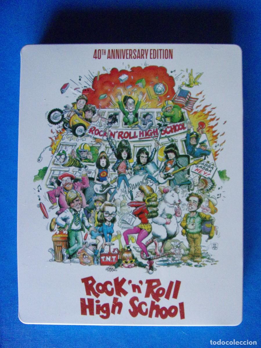Cine: ROCK&acute;N&acute;ROLL HIGH SCHOOL Blu-ray ED. 40 Aniversario Steelbook SIN CASTELLANO