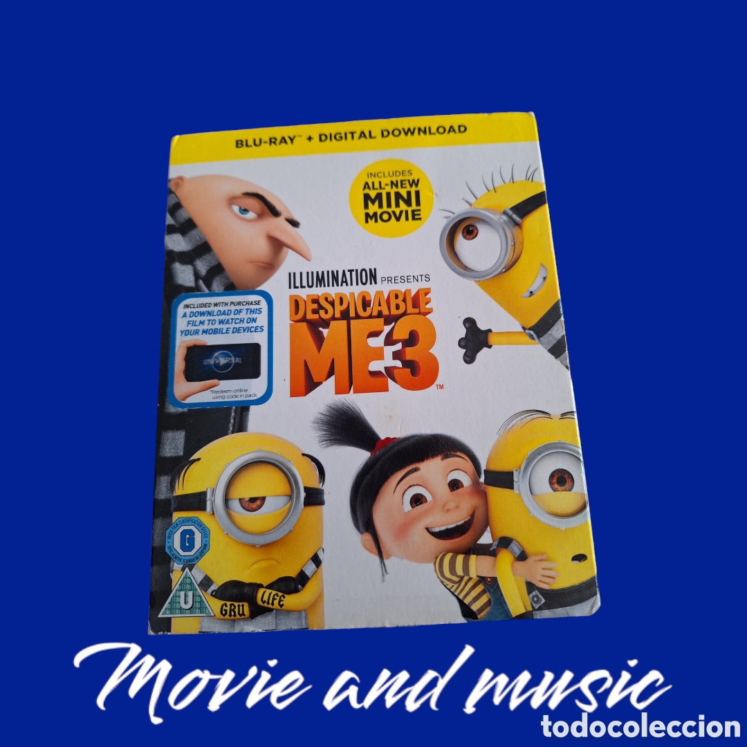 Cinema: BRS99 despicable me3 BLURAY SIN CASTELLANO
