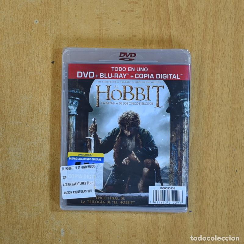 El Hobbit películas Blu-Ray DVD La Batalla de los cinco ejércitos