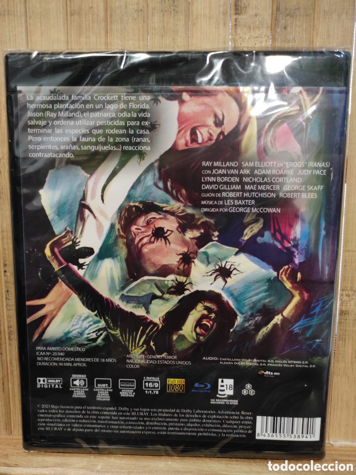 Cine: FROGS (RANAS)- BLU-RAY PRECINTADO - Foto 2
