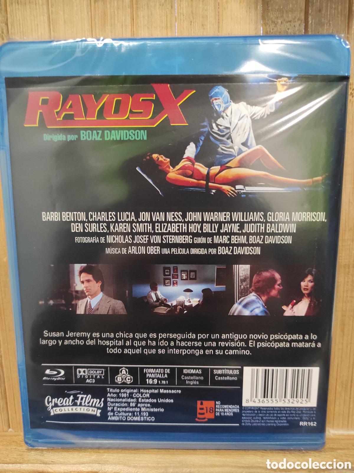 Cine: RAYOS - BLU-RAY (BD-r) PRECINTADO - Foto 2