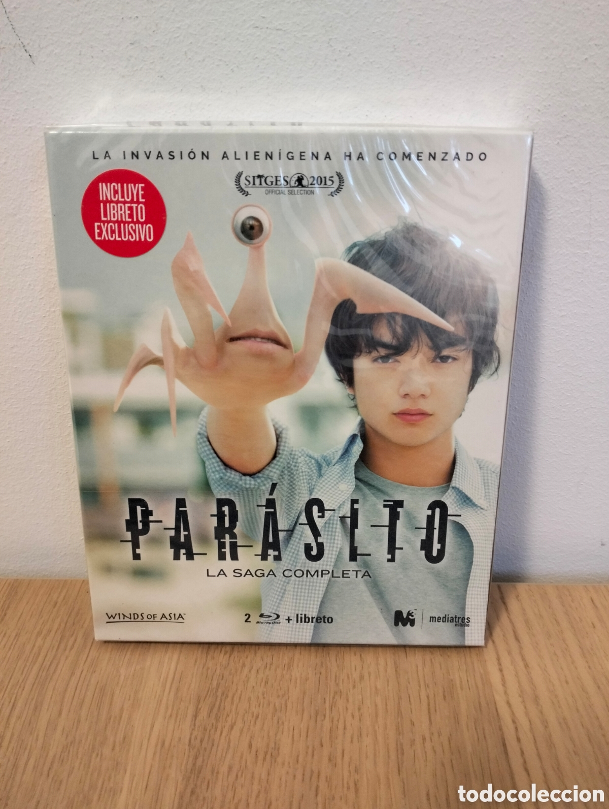 Cinema: Blue ray - Par&aacute;sito la saga completa - 2 discos + libreto - Plastificado