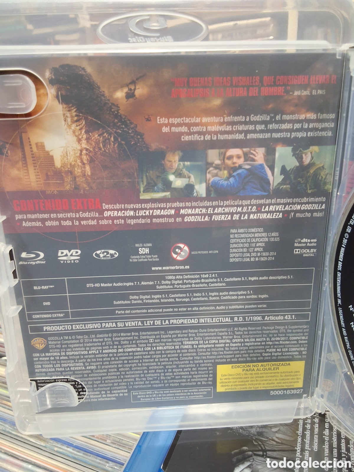 Cine: GODZILLA - BLU-RAY + DVD - Foto 3