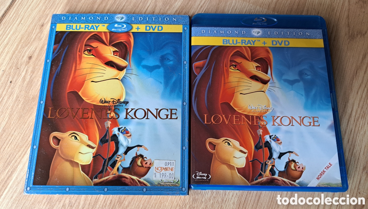 Cine: El Rey Le&oacute;n (Edici&oacute;n Danesa) Blu-Ray - Foto 1