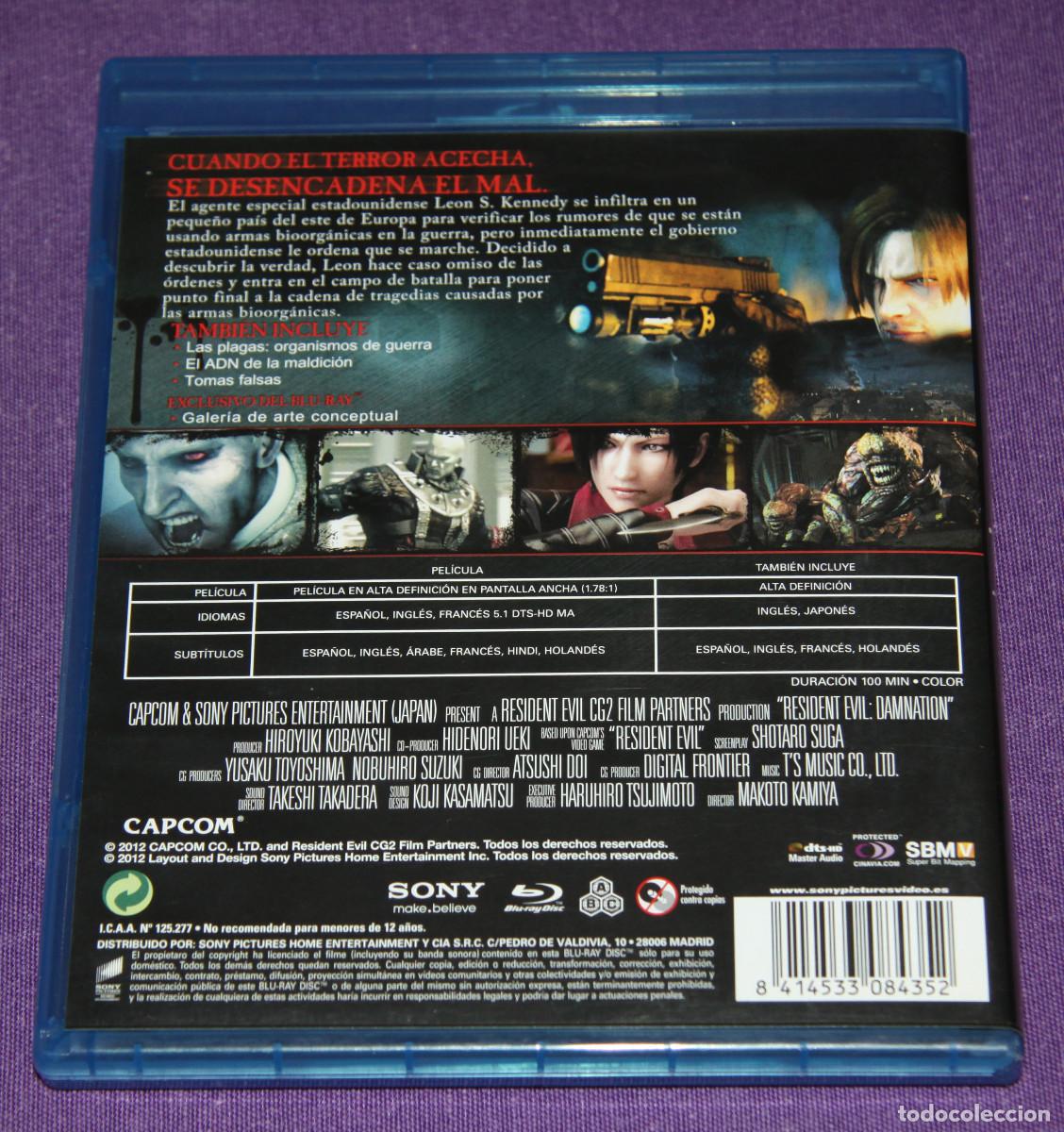 Cine: Resident Evil, La Maldici&oacute;n - Blu-ray - Foto 3