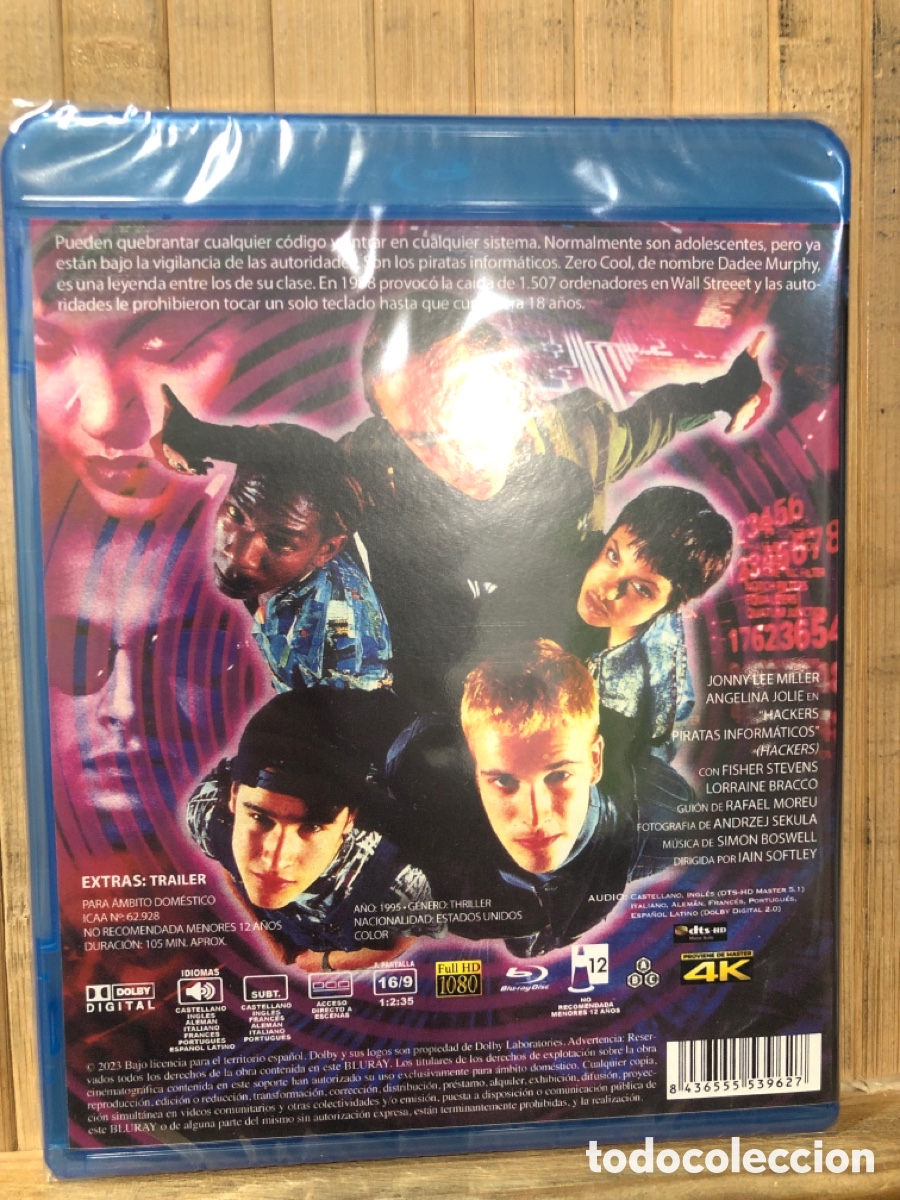 Cine: Hackers BLURAY - Precintado - - Foto 2