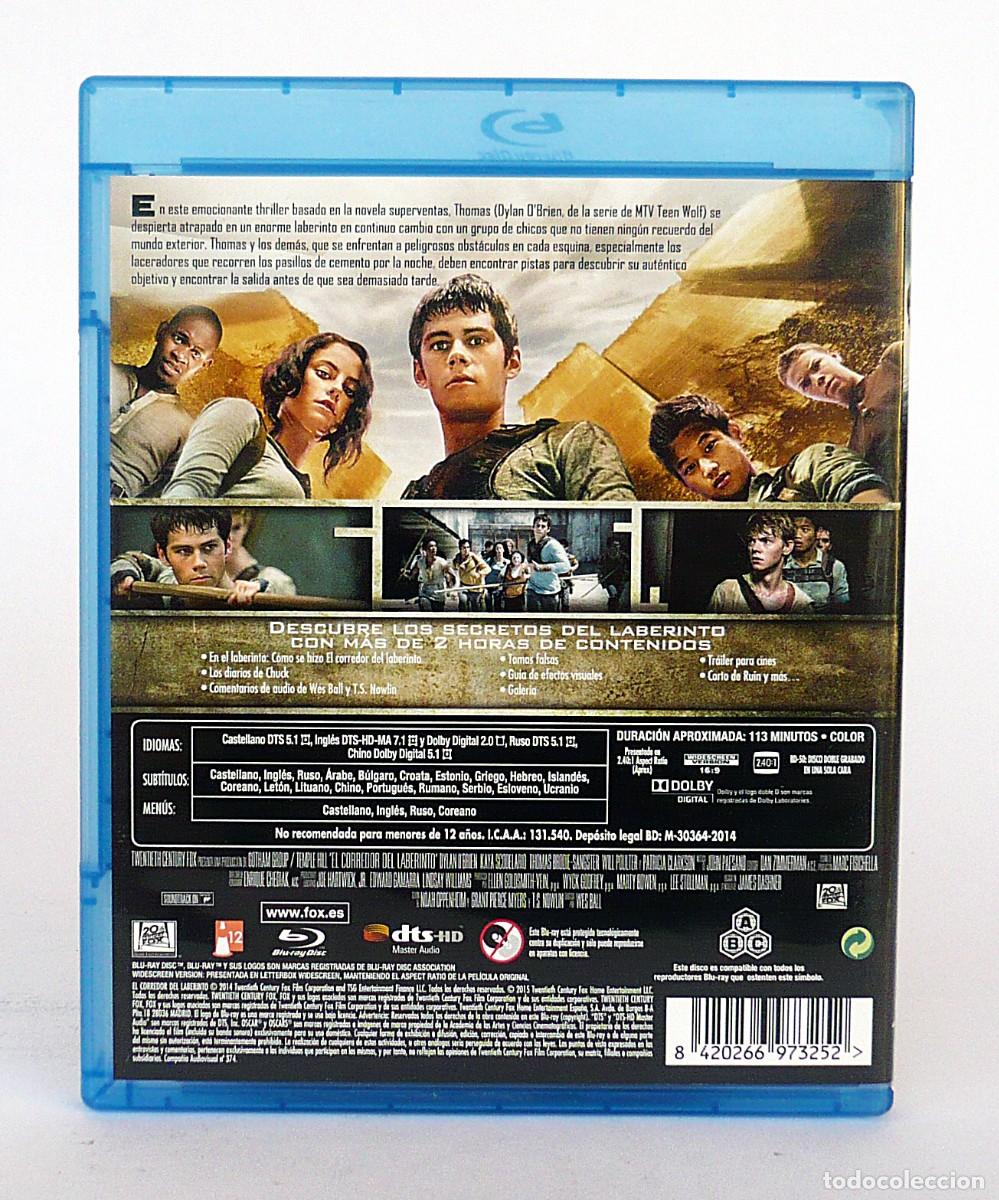 Cine: El corredor del laberinto Blu-Ray - Foto 2