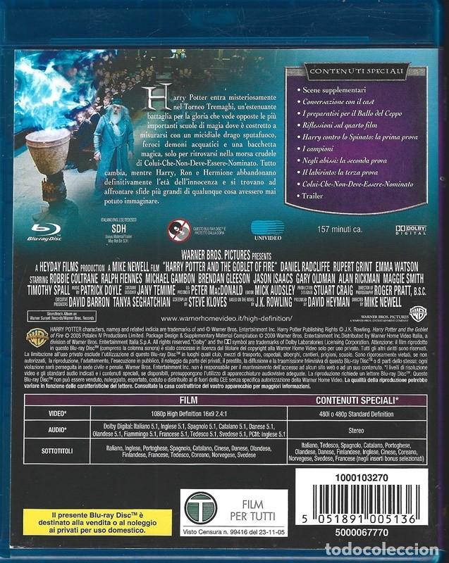 Cine: HARRY POTTER E IL CALICE DI FUOCO (BLU-RAY) - Foto 2