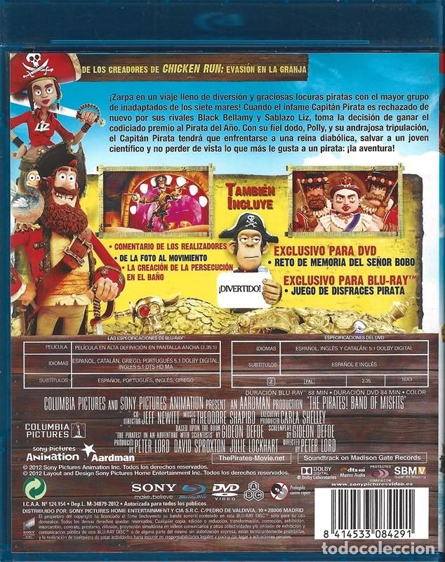 Cine: &iexcl;PIRATAS! COMBO BLU-RAY + DVD - Foto 2