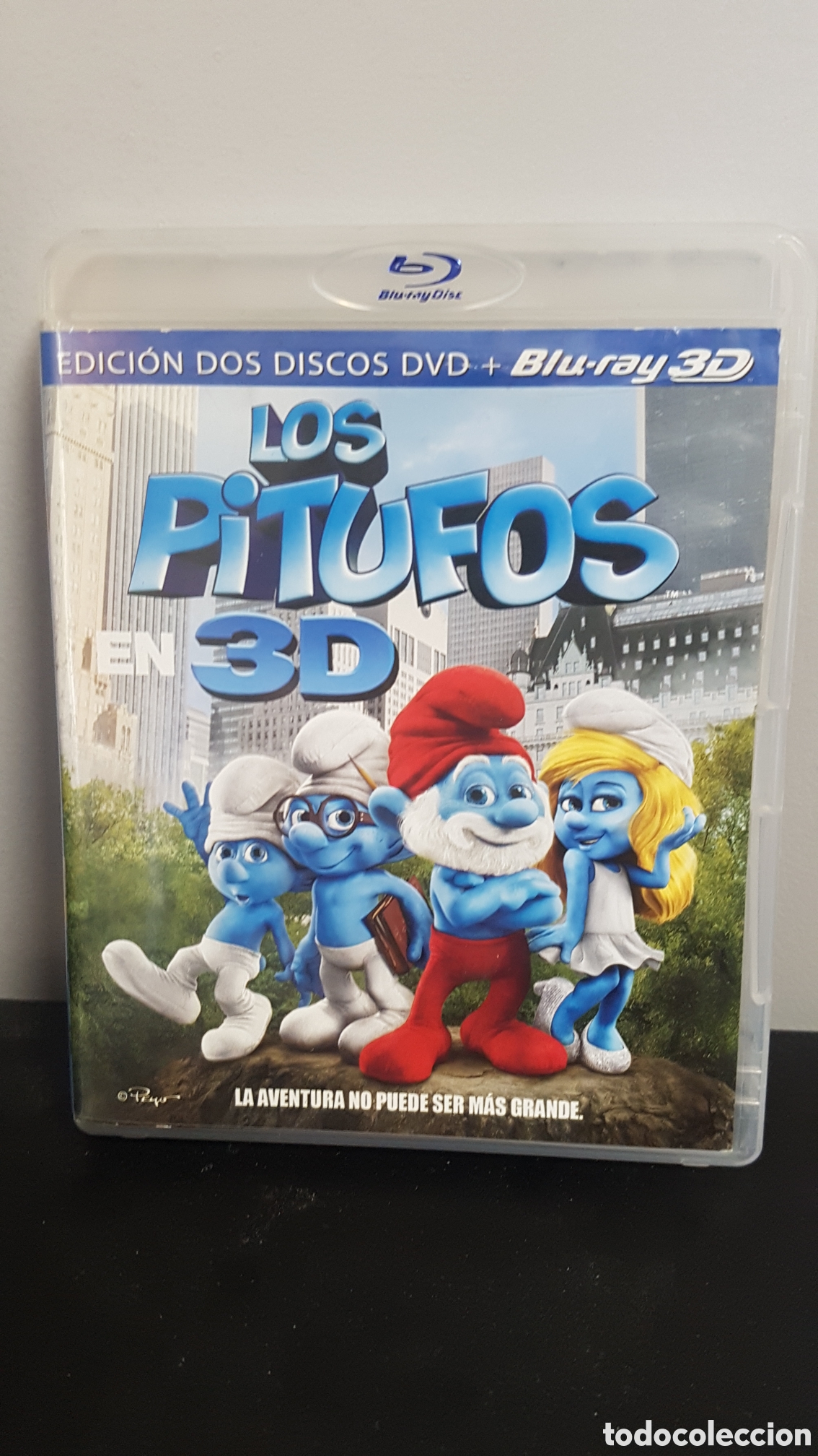 Cine: LOS PITUFOS 3D BLU-RAY + DVD