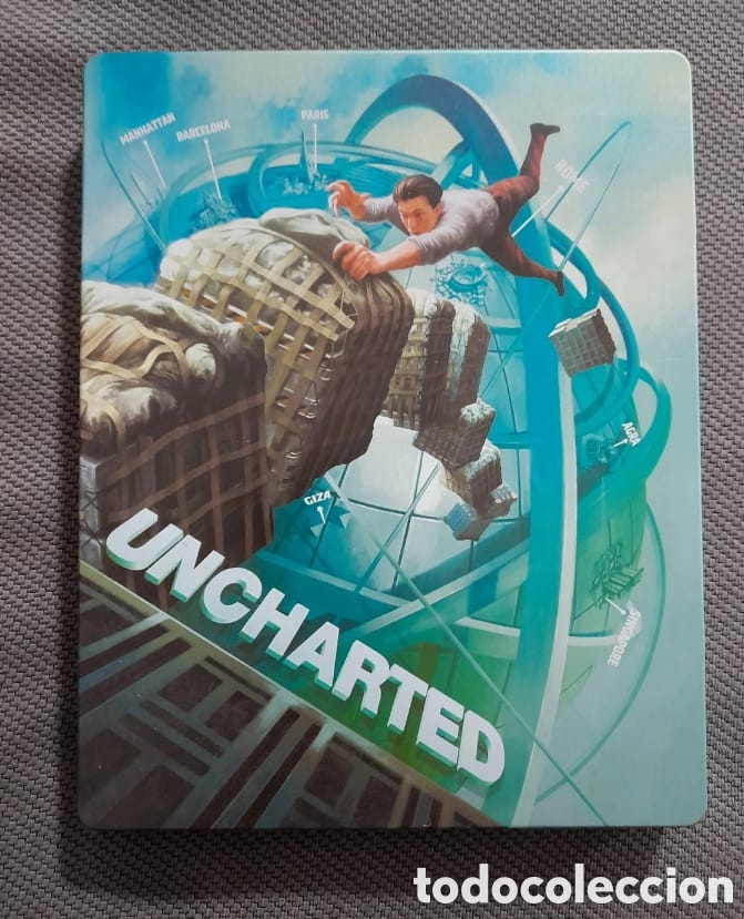 Cine: Uncharted Steelbook Uncharted edici&oacute;n met&aacute;lica Uncharted