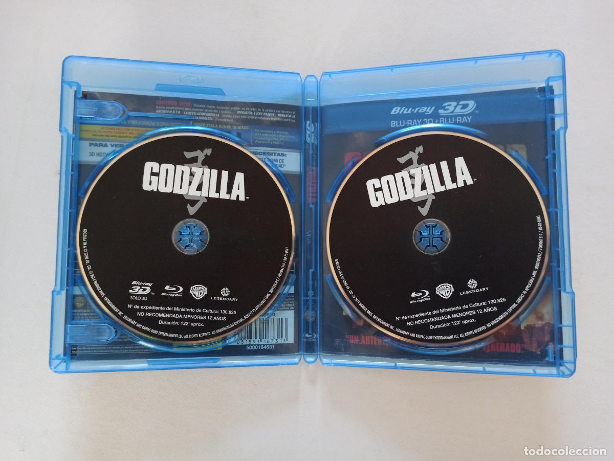 Cine: BLU-RAY 3D + BLU-RAY GODZILLA - 2 DISCOS (024) - Foto 2
