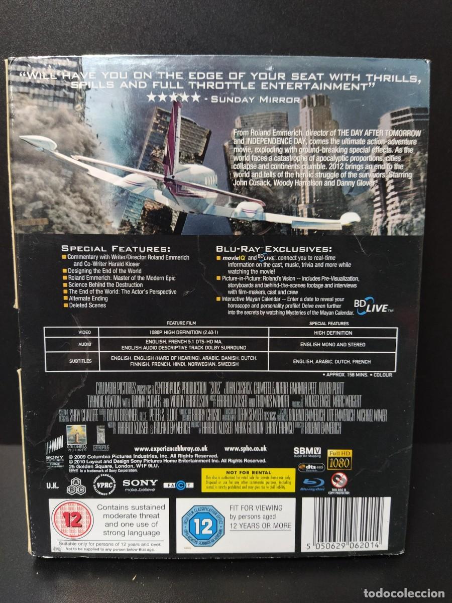 Cine: 2012 (Blu-ray) - Roldand Emerich - 2010/UK - Foto 2