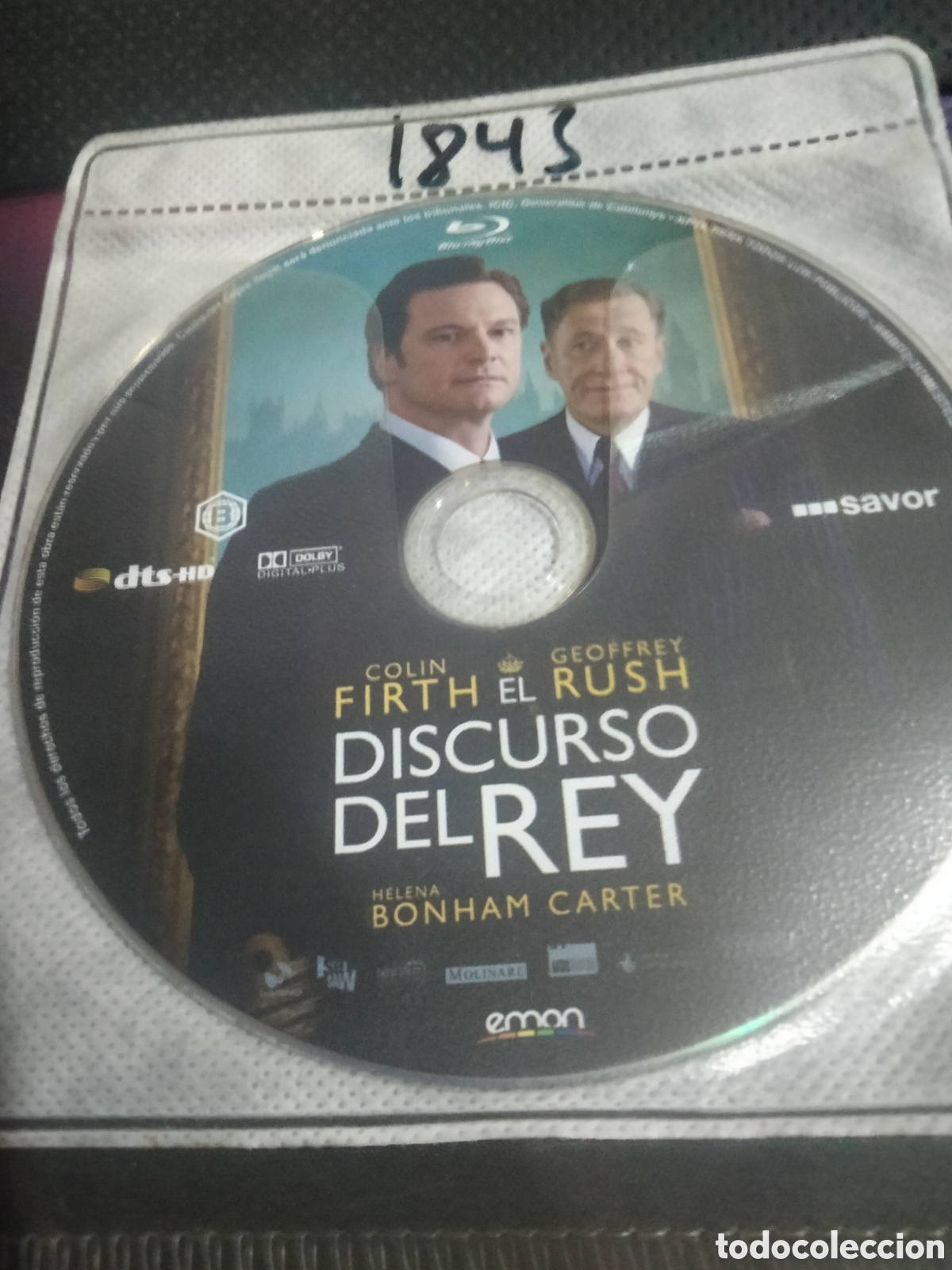 Cin&eacute;ma: El discurso del rey Bluray (disco solo) -1843