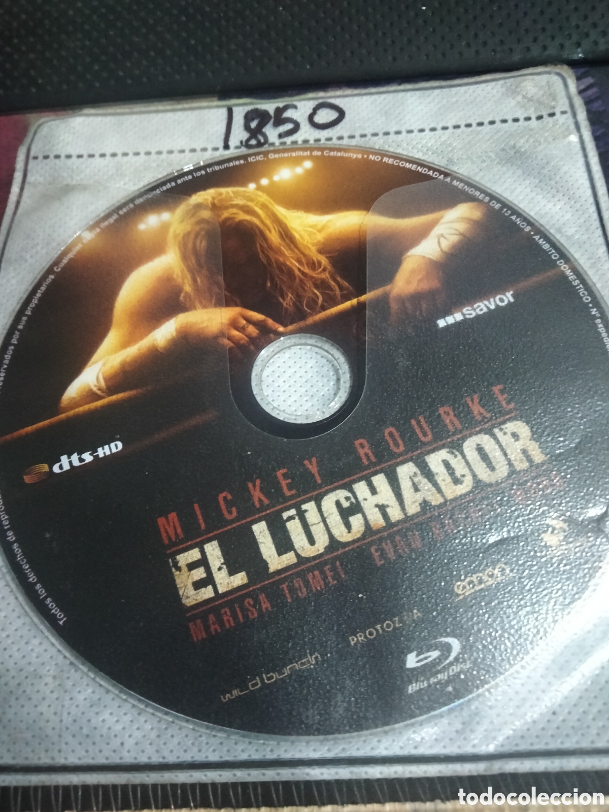 Cine: El luchador bluray (disco solo) -1850