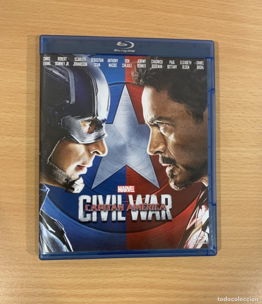 Cinema: BLU-RAY CINE SUPERH&Eacute;ROES MARVEL - CAPIT&Aacute;N AM&Eacute;RICA: CIVIL WAR (2016)