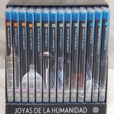 Cine: BLU-RAY DISC / JOYAS DE LA HUMANIDAD / COMPLETA 14 DISCOS / ED: PLANETA / TODO PRECINTADO / OCASIÓN