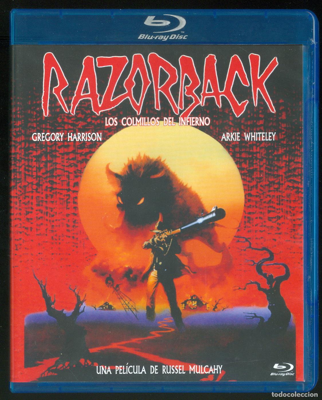 Cine: BLU - RAY RAZORBACK LOS COLMILLOS DEL INFIERNO CON GREGORY HARRISON ARKIE WHITELEY CLASICO DE TERROR