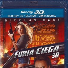 Cine: FURIA CIEGA 3D NICOLAS CAGE (BLURAY PRECINTADO)
