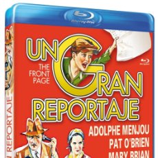 Cine: UN GRAN REPORTAJE (DIR: LEWIS MILESTONE) - BLURAY NUEVO PRECINTADO