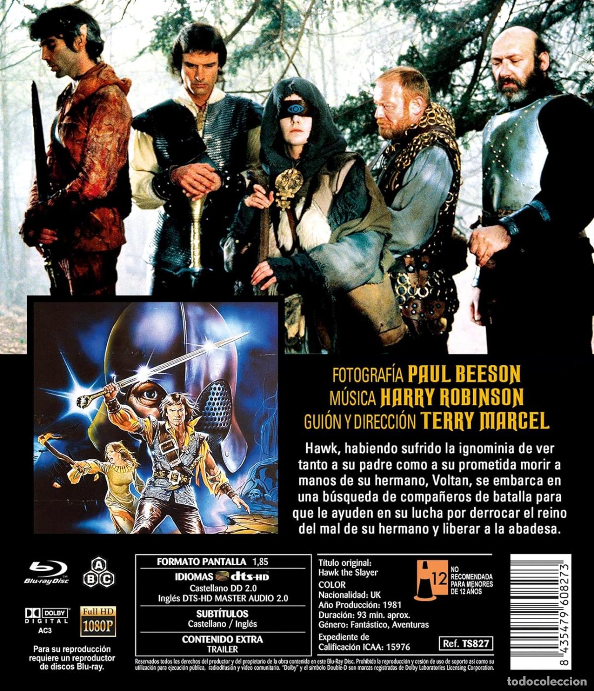 Cine: LA ESPADA INVENCIBLE BD - NUEVO - Foto 2