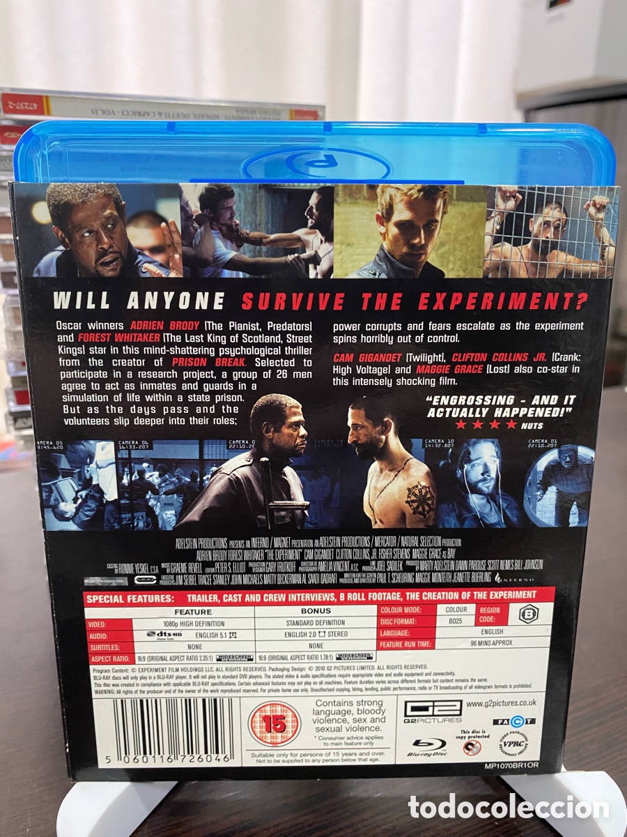 Cine: The Experiment (Blu-ray) 2010/UK - Foto 2