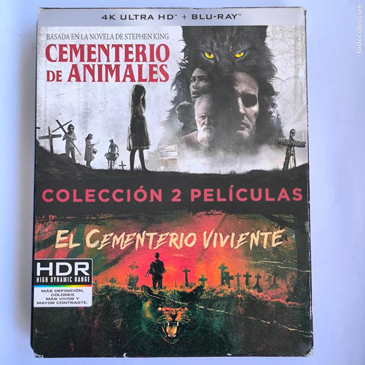 Cine: Pack Cementerio de animales (1989-2019) - Blu-ray + 4k ultra hd ( 4 discos )