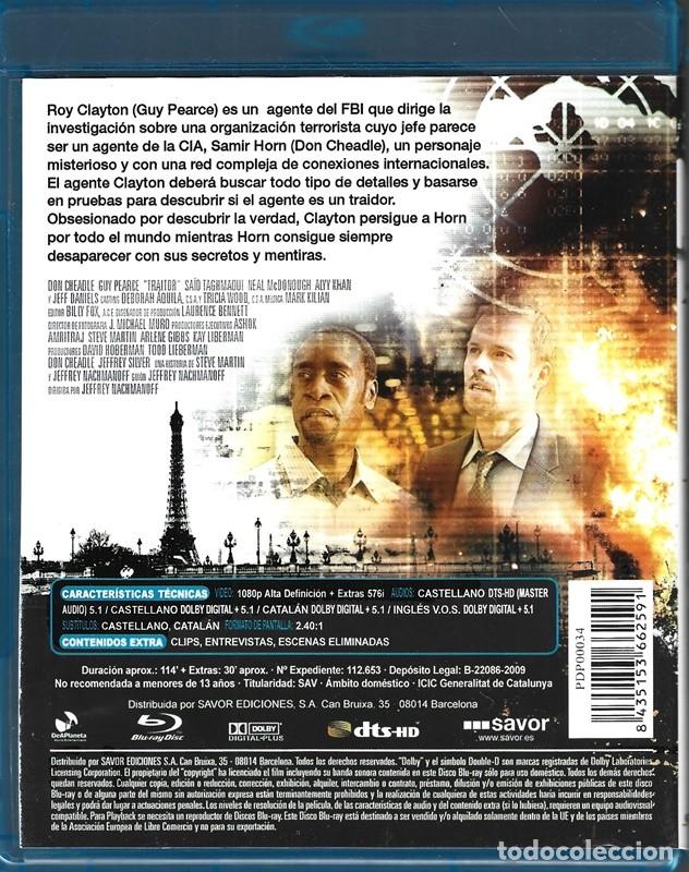 Cine: TRAIDOR DON CHEADLE (BLURAY) - Foto 2