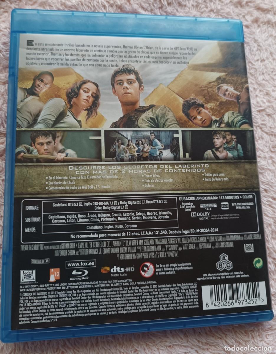 Cine: El corredor del laberinto Blu Ray - Foto 3