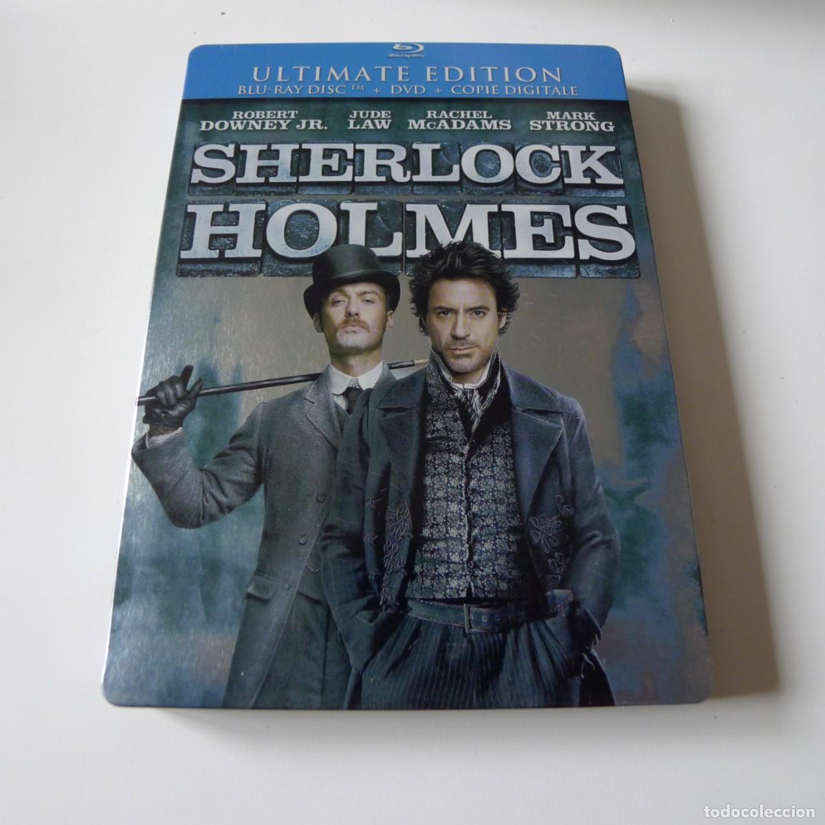 Cine: SHERLOCK HOLMES BLU RAY ULTIMATE EDITION con espagnol - Foto 1