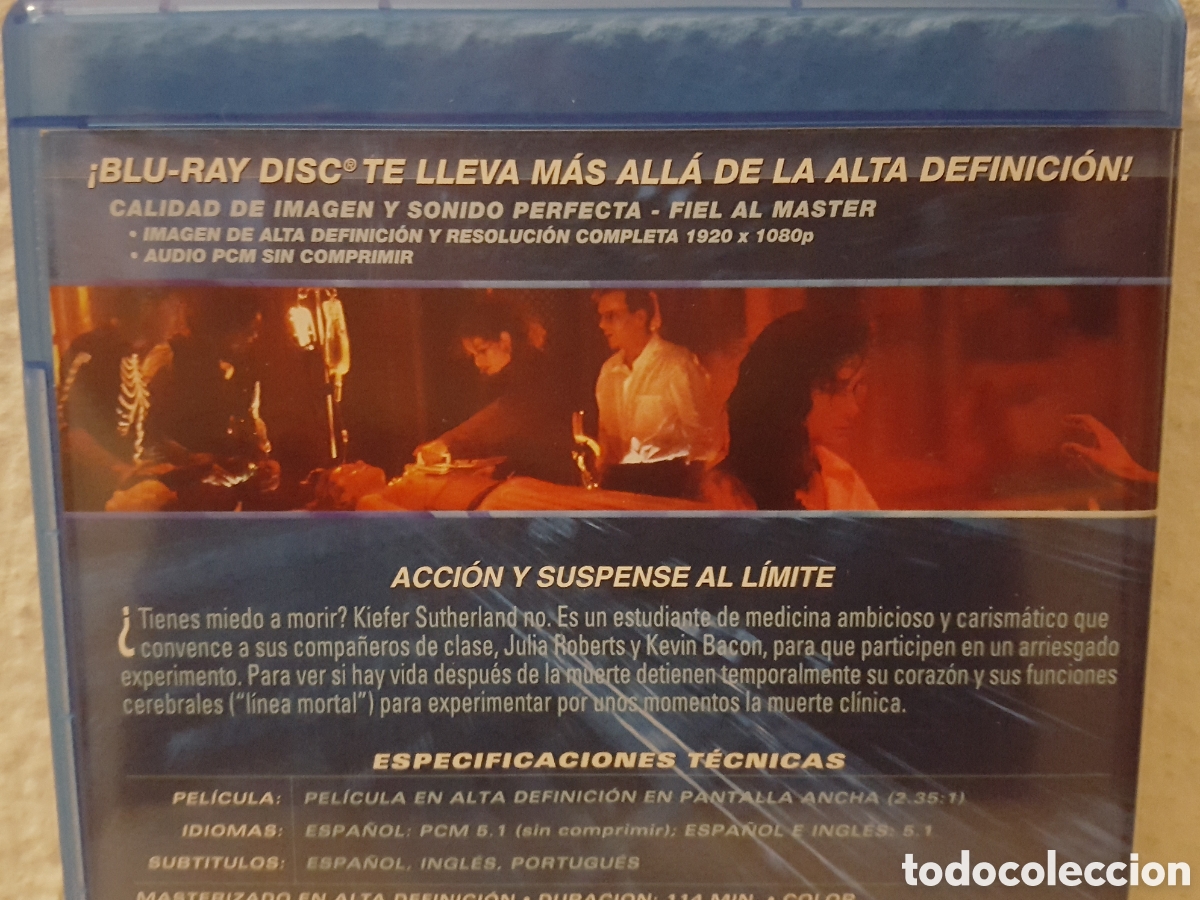 blu-ray - linea mortal - flatliners - kiefer su - Compra venta en  todocoleccion