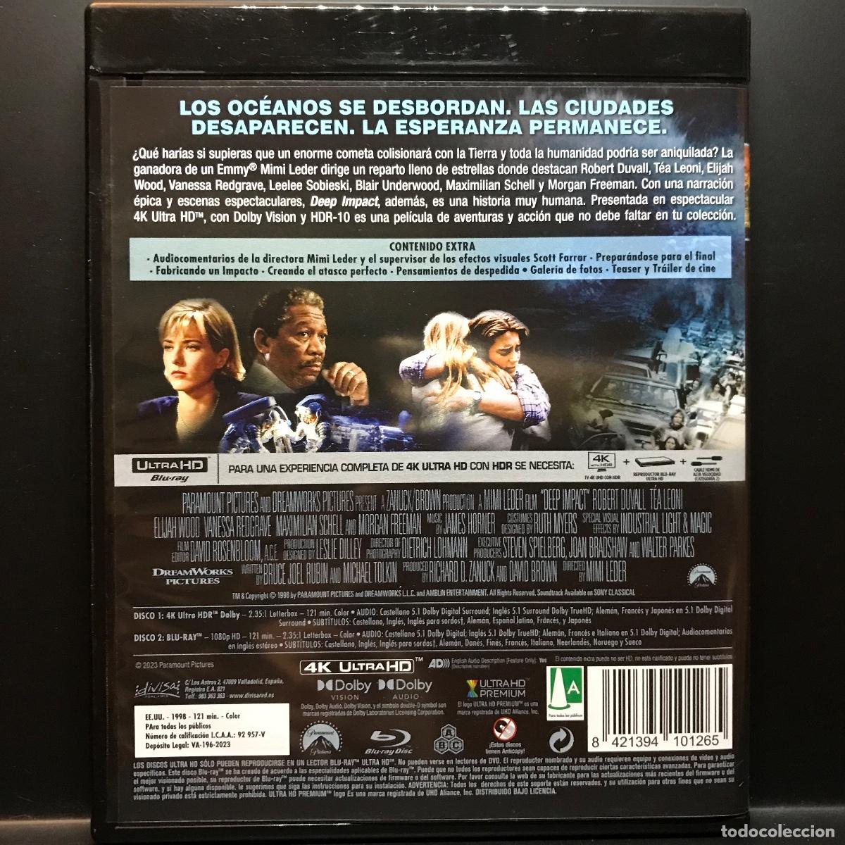 Cine: Mimi Leder ● Deep Impact ● [4K UHD + Blu-ray] - Foto 3