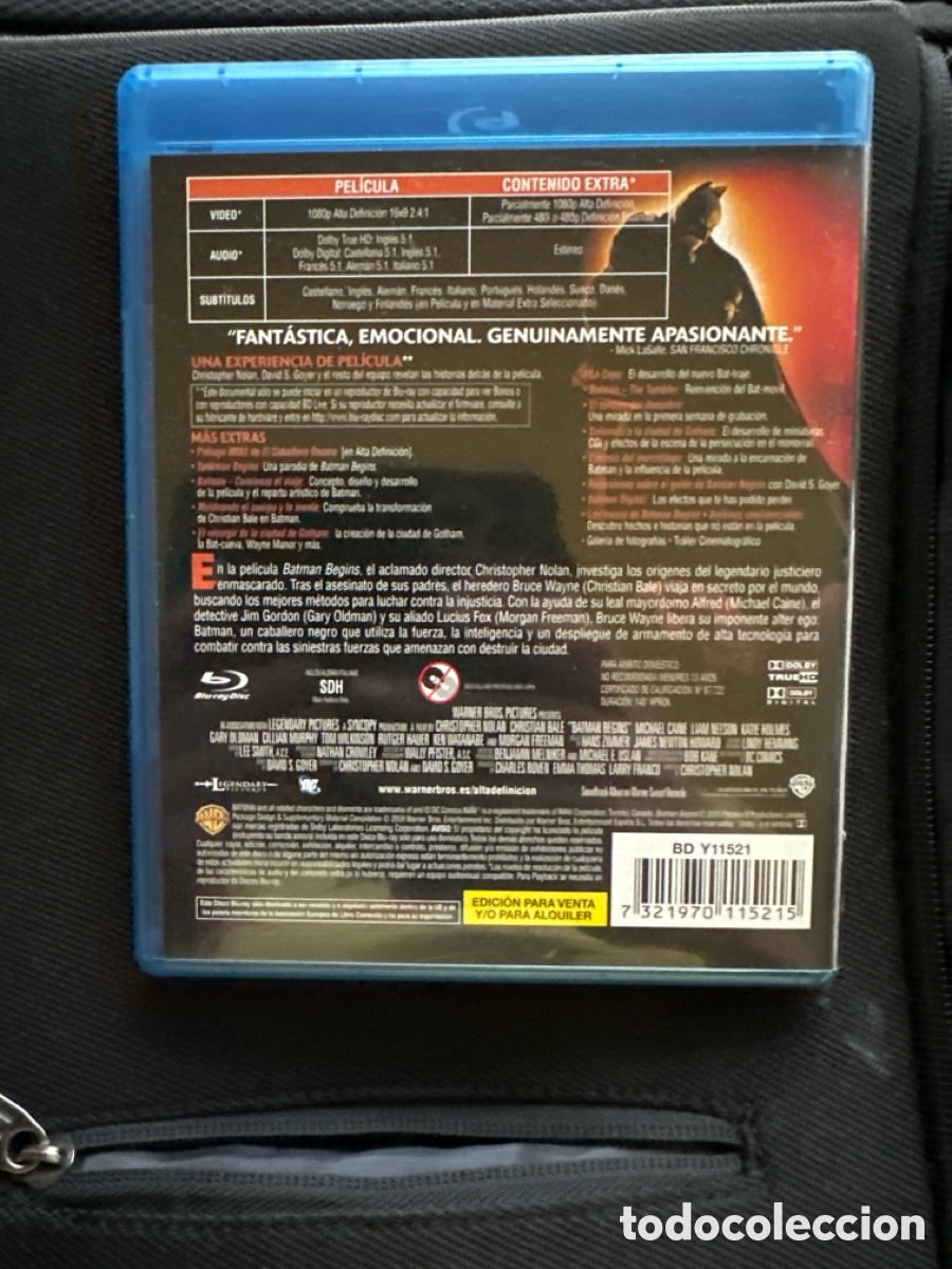 Cine: Batman begins bluray - Foto 2