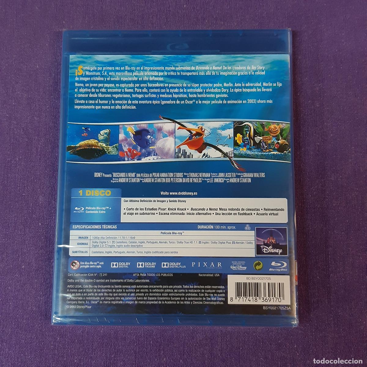 Cine: Buscando a Nemo - Blu-ray - Foto 2