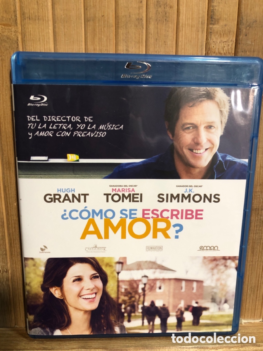 Cinema: Como se escribe amor ? BLURAY SEMINUEVO