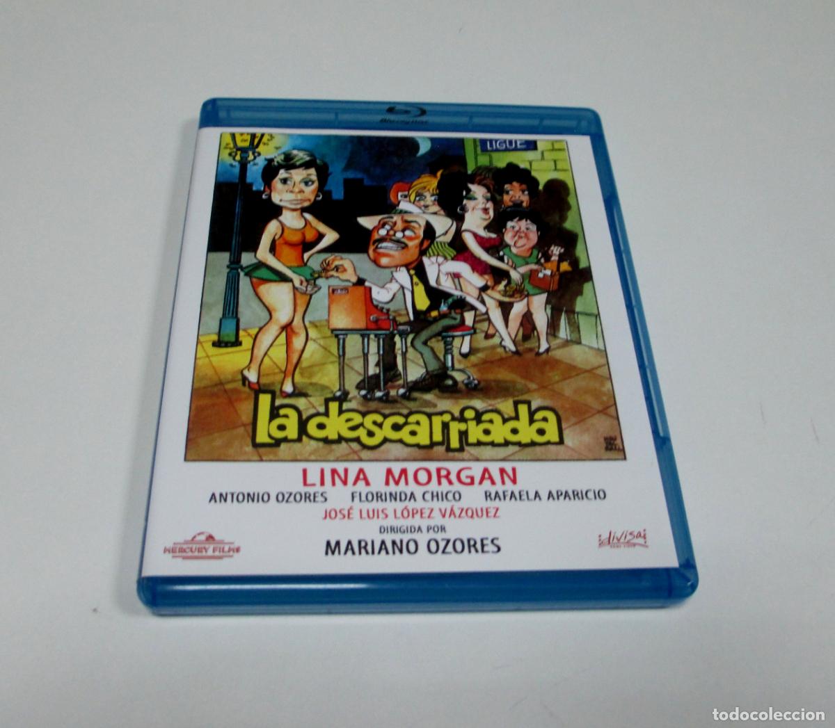 Cine: LA DESCARRIADA - LINA MORGAN - JOSE LUIS L&Oacute;PEZ VAZQUEZ - BLU-RAY DIVISA 2015 - BLURAY COMO NUEVO