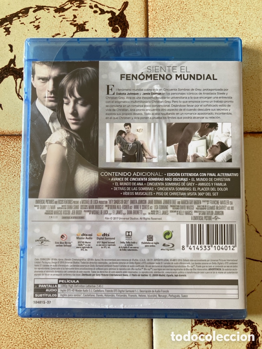 Cine: Cincuenta sombras de Grey - blu ray - Foto 2