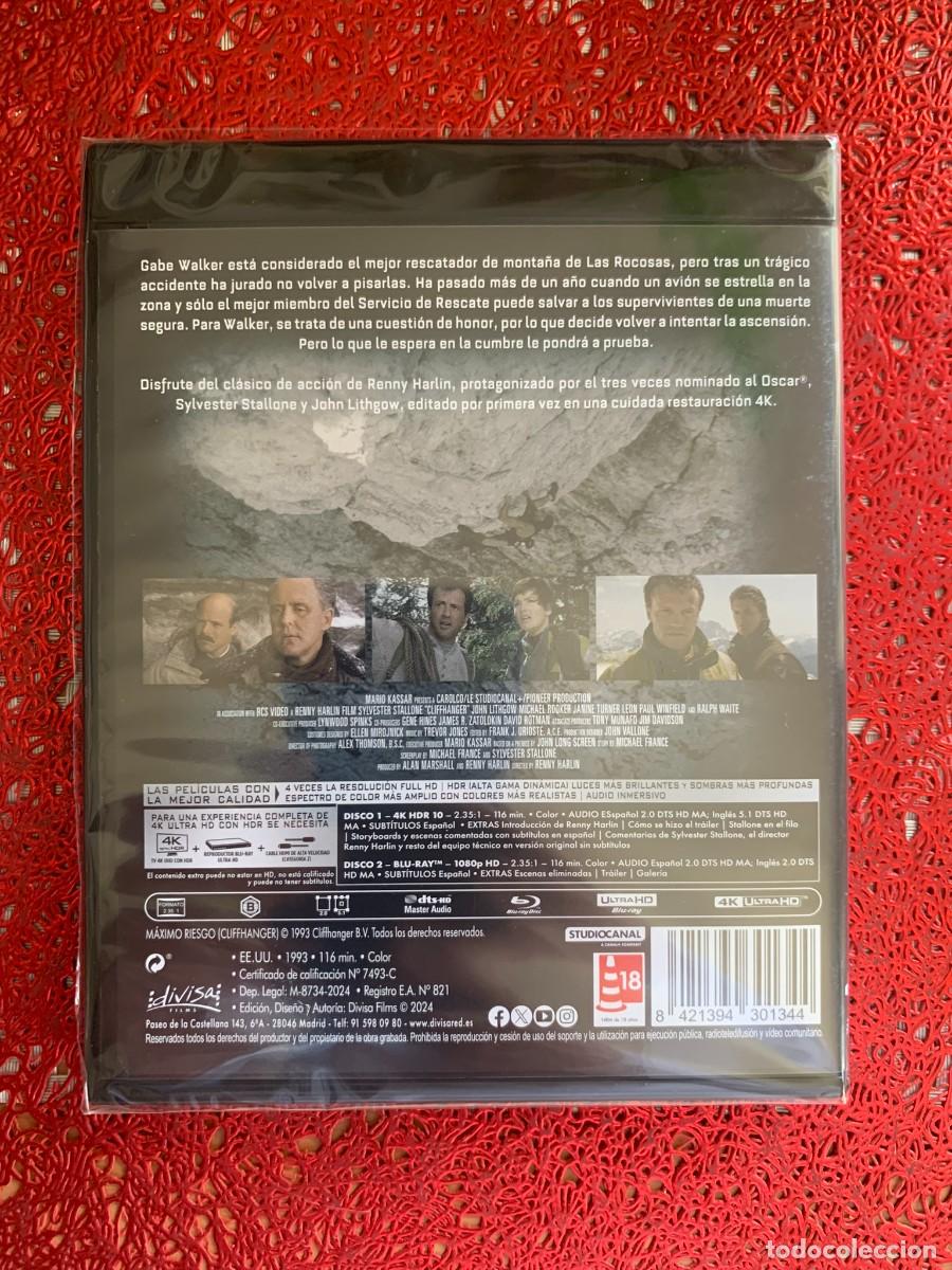 Cine: MAXIMO RIESGO - EDICION 4K UHD + BLU RAY - Foto 2