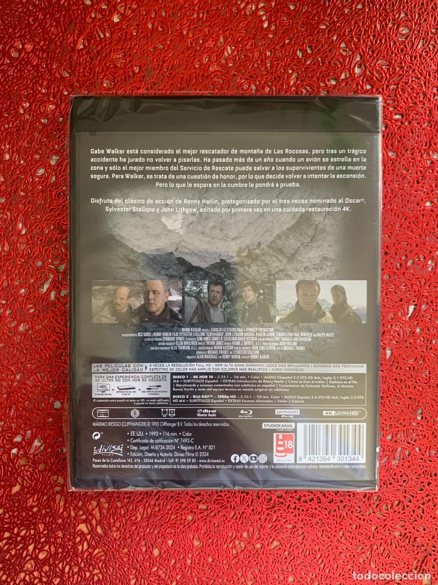 Cine: MAXIMO RIESGO - EDICION 4K UHD + BLU RAY - Foto 2