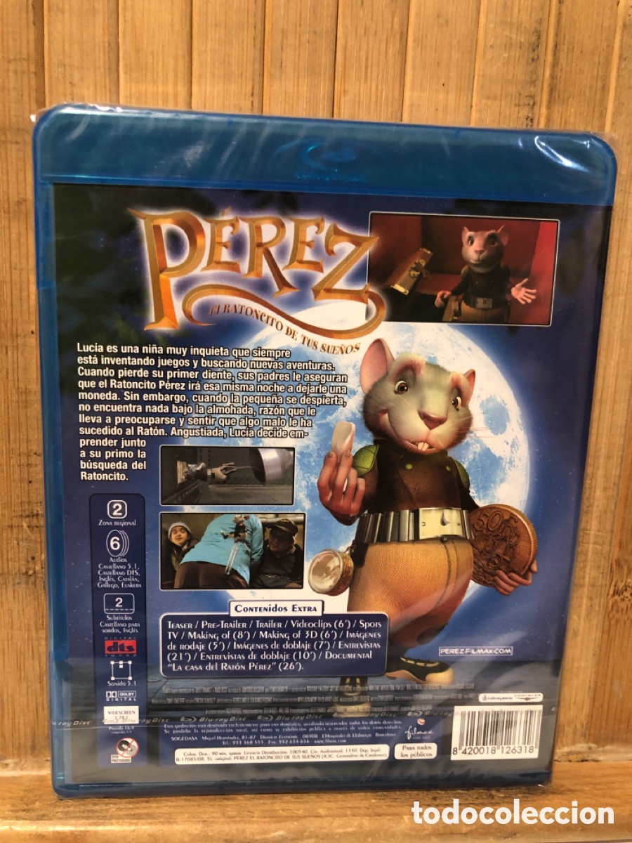 Cine: P&eacute;rez BLURAY - Precintado - - Foto 2