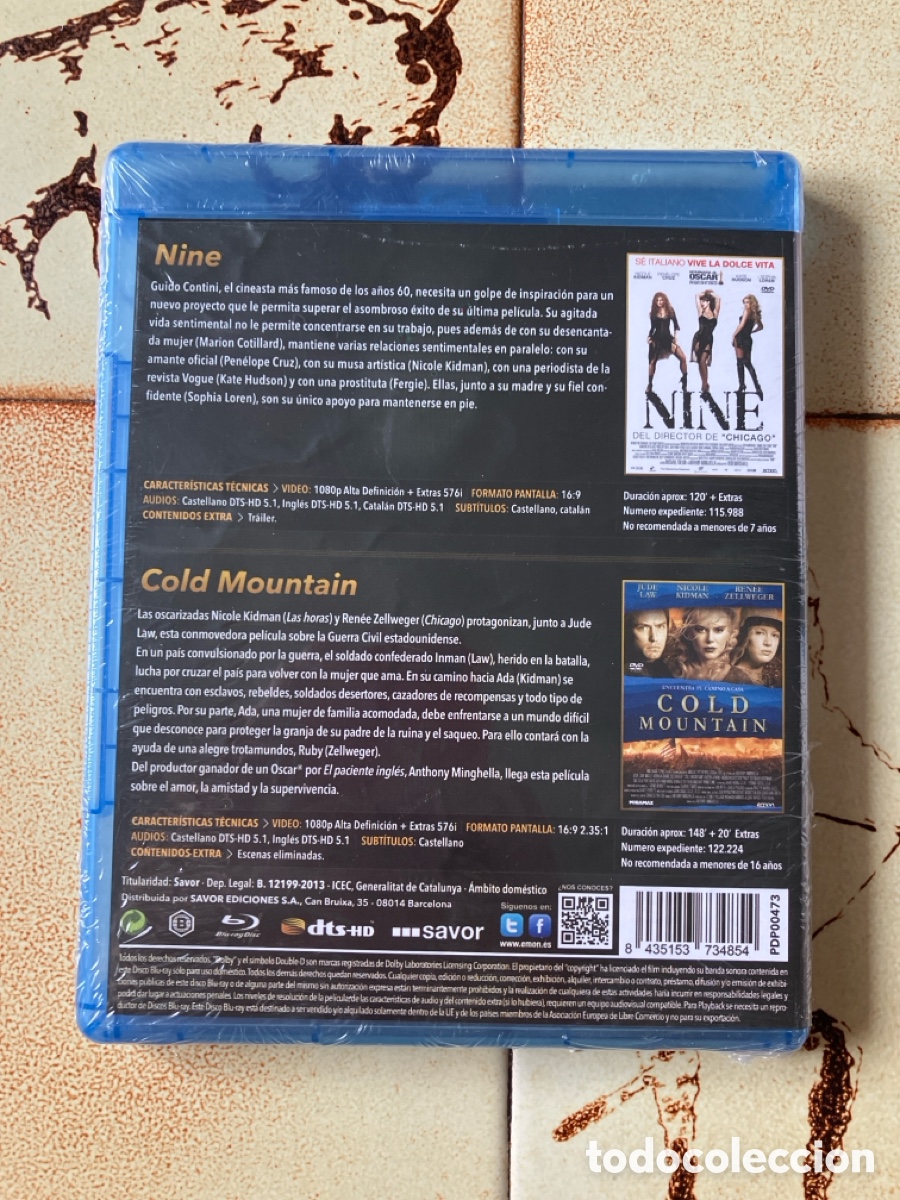 Cine: Pack Nicole Kidman - blu ray - Nine - Cloud Mountain - Foto 2