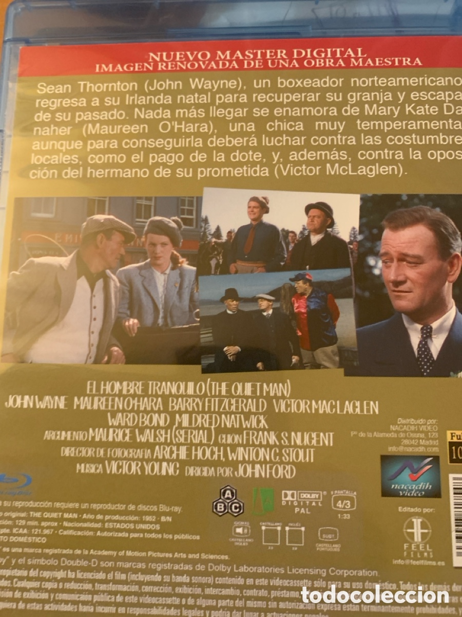 Cine: El hombre tranquilo bluray - Foto 2